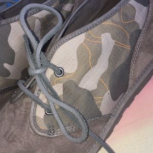 Ugg Maksim Camo Lace Up Chukka Ankle Boot Size 11